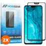 Mobigear Premium HONOR 9X Lite Glazen Screenprotector - Case Friendly - Zwart (2-Pack)
