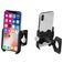 Mobigear AluGrip Telefoonhouder Fiets / Motor Fietsstuur Bevestiging Klem Universeel - Zwart