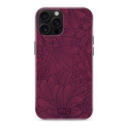 MIO iPhone 16 Pro Max MagSafe Hoesje Hardcase Backcover - Berry Blooms