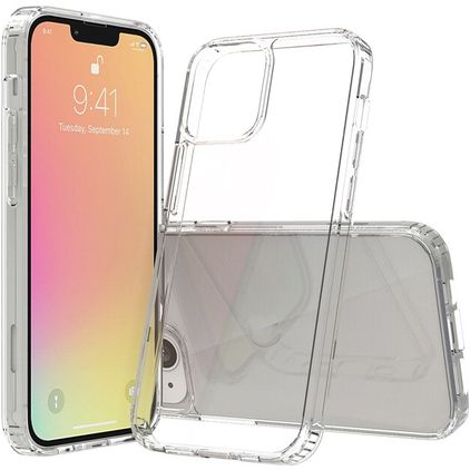 Mobigear Crystal Doorzichtig iPhone 13 Hoesje Hardcase Backcover - Transparant