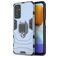Mobigear Armor Ring Samsung Galaxy M23 Hoesje Hardcase Backcover Shockproof met Ringhouder - Blauw