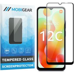 Mobigear Premium Xiaomi Redmi 12C Glazen Screenprotector - Case Friendly
