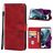 Mobigear Wallet Motorola Edge S30 Hoesje Bookcase Portemonnee - Rood