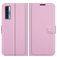 Mobigear Classic TCL 20L Hoesje Bookcase Portemonnee - Roze