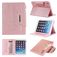 Mobigear Luxury iPad 9 (2021) Hoes Bookcase + Stylus Houder - Roze
