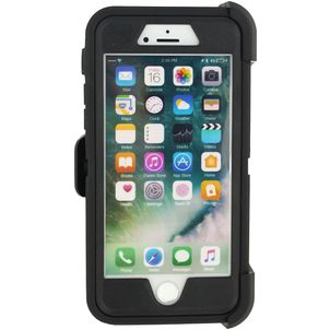 Xccess Survivor Essential iPhone SE (2020) Hoesje Hardcase Backcover Shockproof met Standaard - Zwart