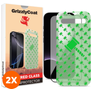 GrizzlyCoat Easy Align iPhone 17 Glazen Screenprotector - Case Friendly + Installatie Frame (2-Pack)