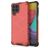 Mobigear Honeycomb Samsung Galaxy M53 Hoesje Hardcase Backcover Shockproof - Rood