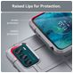 Mobigear Rugged Shield Motorola Moto G42 Hoesje Flexibel TPU Backcover Shockproof - Grijs