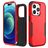 Mobigear Ultra Tough iPhone 15 Pro Hoesje Hardcase Backcover Shockproof - Rood
