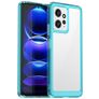 Mobigear Crystal Xiaomi Redmi Note 12 Hoesje Hardcase Backcover - Transparant / Turquoise