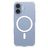CARE by PanzerGlass Fashionable Doorzichtig iPhone 17 Siliconen MagSafe Hoesje Backcover - Transparant