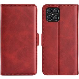 Mobigear Slim Magnet HONOR X8 Hoesje Bookcase Portemonnee - Rood