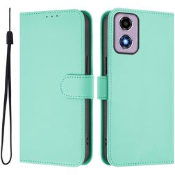 Mobigear Urban Wallet Motorola Moto G04 Hoesje Bookcase Portemonnee - Mint