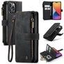 Caseme C30 iPhone 14 Pro Hoesje Bookcase Portemonnee - Zwart