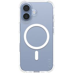 CARE by PanzerGlass Fashionable Doorzichtig iPhone 17 Siliconen MagSafe Hoesje Backcover - Transparant