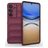 Mobigear Bumpy Samsung Galaxy S26 Plus Hoesje Flexibel TPU Backcover - Wine Red