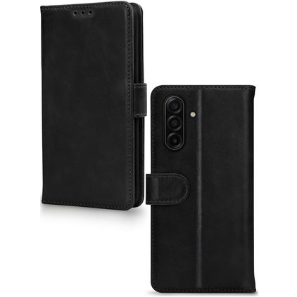 Mobilize Premium Gelly Samsung Galaxy A17 Hoesje Bookcase Portemonnee - Zwart