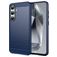 Mobigear Brushed Slim Samsung Galaxy S24 FE Hoesje Flexibel TPU Backcover - Blauw