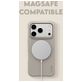 CARE by PanzerGlass Fashionable iPhone 17 Pro Siliconen MagSafe Hoesje Backcover - Vanilla