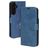 Mobiparts Classic Wallet Samsung Galaxy A35 Hoesje Bookcase Portemonnee - Steel Blue