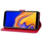 Mobigear Roses Samsung Galaxy J6 Plus Hoesje Bookcase Portemonnee - Rood