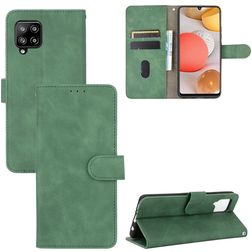 Mobigear Retro Samsung Galaxy A42 Hoesje Bookcase Portemonnee - Groen