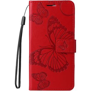 Mobigear Butterfly HONOR 200 Lite Hoesje Bookcase Portemonnee - Rood