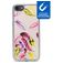 My Style Magneta iPhone SE (2020) Hoesje Flexibel TPU Backcover - Feathers
