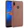 Mobigear Croco Motorola Moto E6 Plus Hoesje Backcover - Bruin
