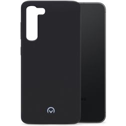 Mobilize Rubber Gelly Samsung Galaxy S23 Hoesje Flexibel TPU Backcover - Matt Black