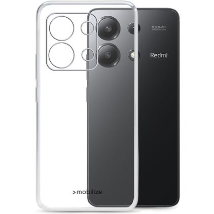 Mobilize Gelly Doorzichtig Xiaomi Redmi Note 13 4G Hoesje Flexibel TPU Backcover - Transparant