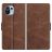 Mobigear Slim Magnet Xiaomi Mi 11 Lite Hoesje Bookcase Portemonnee - Bruin