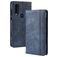 Mobigear Sensation Motorola One Action Hoesje Bookcase Portemonnee - Blauw