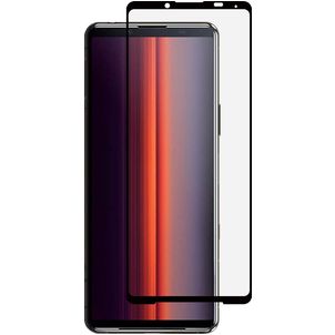 Mobigear Premium Sony Xperia 5 II Glazen Screenprotector - Case Friendly - Zwart