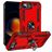 Mobigear Armor Ring iPhone 17e Hoesje Hardcase Backcover Shockproof met Ringhouder - Rood