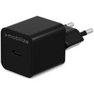 Mobilize Single USB-C Oplader Power Delivery 20W - Zwart Mobilize Single USB-C Oplader Power Delivery 20W - Zwart
