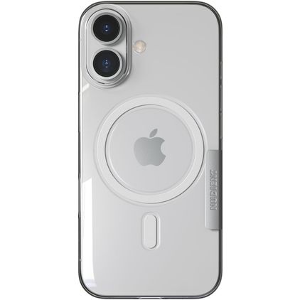 Nudient Thin Magsafe Doorzichtig iPhone 17 Hoesje Hardcase Backcover - Transparant