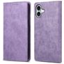 Mobigear Wallet iPhone 16 Plus Hoesje Bookcase Portemonnee - Paars