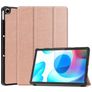 Mobigear Tri-Fold Realme Pad 10.4 (2021) Hoes Bookcase - Roségoud