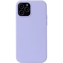 Mobigear Rubber Touch iPhone 13 Pro Max Siliconen Hoesje Backcover - Light Purple