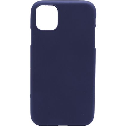Mobigear Color iPhone 11 Hoesje Flexibel TPU Backcover - Zwart