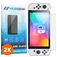 Mobigear Nintendo Switch OLED Glazen Screenprotector - Case Friendly - Zwart (2-Pack)