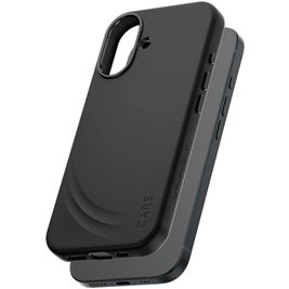 CARE by PanzerGlass Feature FLOW iPhone 17 Siliconen MagSafe Hoesje Backcover Shockproof - Zwart