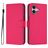 Mobigear Urban Wallet iPhone 16 Hoesje Bookcase Portemonnee - Magenta