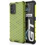 Mobigear Honeycomb Realme GT Hoesje Hardcase Backcover Shockproof - Groen