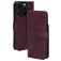 Mobiparts Classic Wallet MagSafe iPhone 16 Pro MagSafe Hoesje Bookcase Portemonnee - Velvet Red