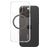 CARE by PanzerGlass Urban Combat iPhone 16 Pro MagSafe Hoesje Hardcase Backcover - Transparant / Zwart