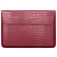 Mobigear Envelope Croco Laptop Sleeve 13 inch Laptop hoes - Rood
