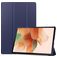 Mobigear Tri-Fold Samsung Galaxy Tab S7 FE Hoes Bookcase - Donkerblauw